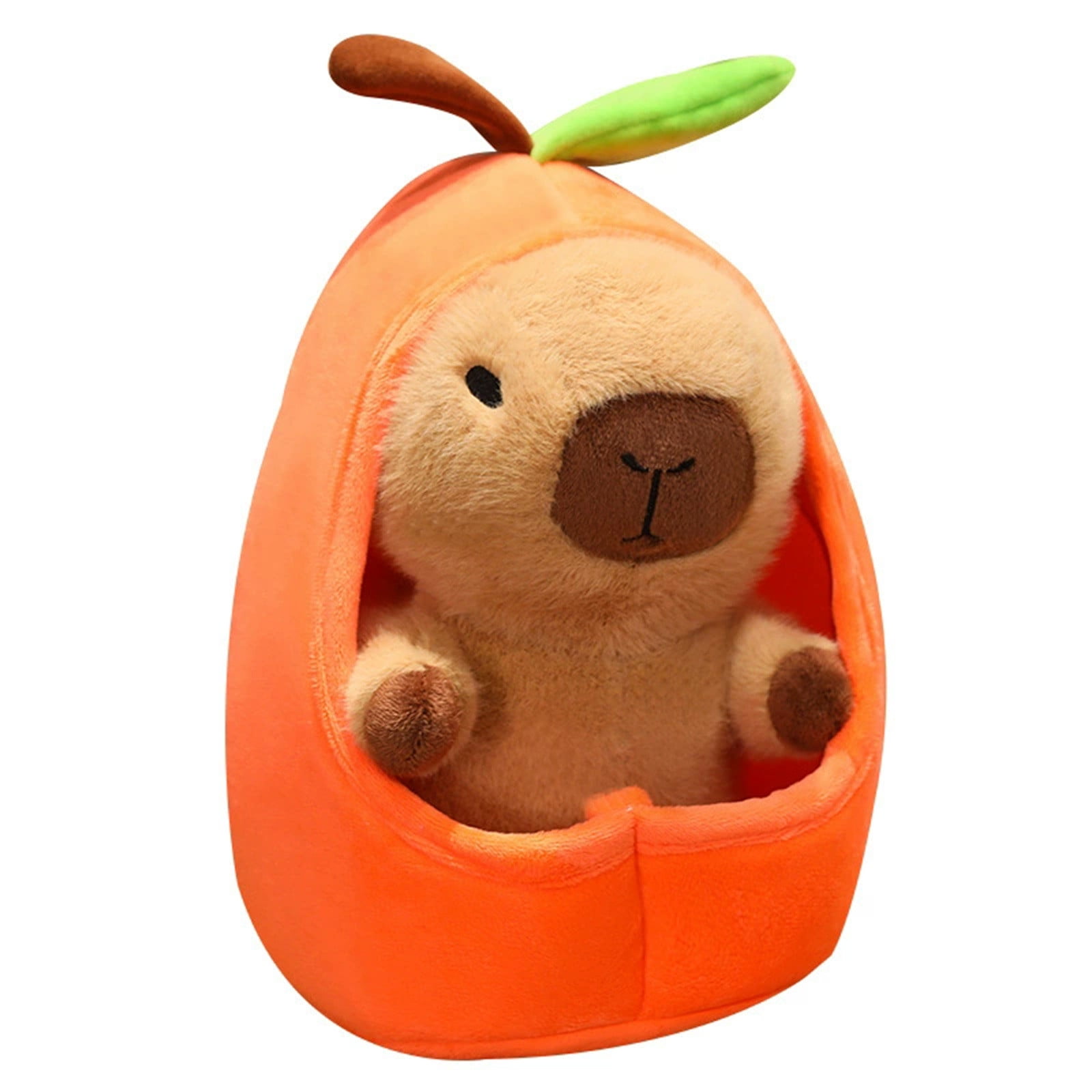 ZHONGXIN MADE Realistic Capybara Plush Toy - 13 Inch Lifelike Stuffed Animal, Super Soft