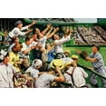 thumbnail image 7 of Marmont Hill Inc Marmont Hill - "Catching Home Run Ball" by Stevan Dohanos Painting Print on Canvas - Multi-color, 7 of 7
