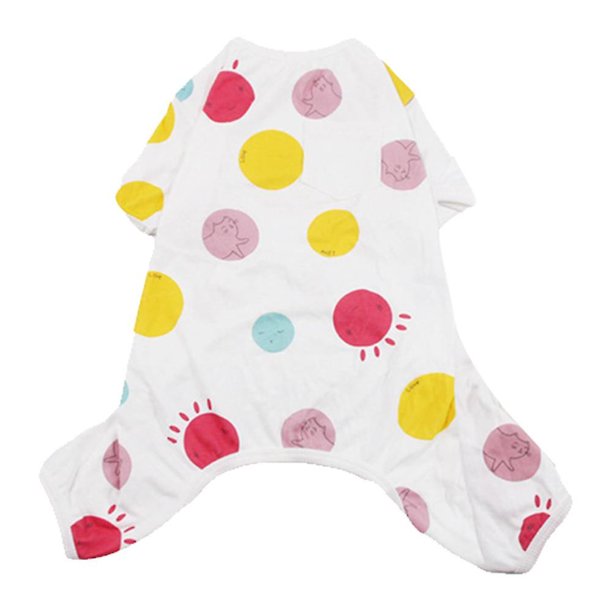 S Pijamas para perros, mono para perros con lindos pijamas para perros de 4 patas para perros pequeños y medianos