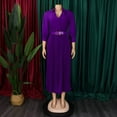 thumbnail image 3 of Women's 1950s Retro Vintage Cocktail Swing Dresses Mini Pleated A-line Dress, 3 of 7