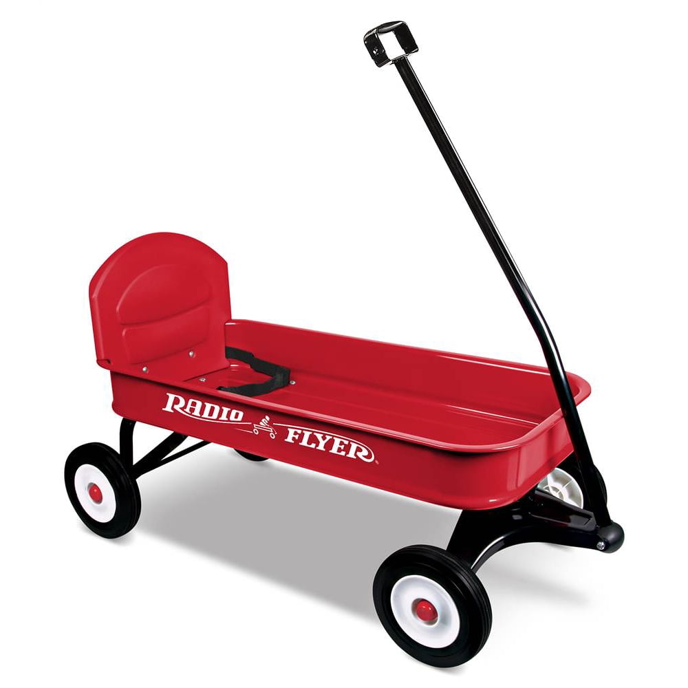 Radio Flyer, Ranger Wagon, Seatback with Seat Belt, Red