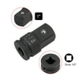 thumbnail image 3 of Adaptador de socket de impacto Uxcell 1/2" F a 1" M para llaves de trinquete, hembra a macho, Cr-Mo negro, 3 of 5