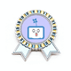 thumbnail image 1 of Insignia broche Medalla ganadora, 1 of 3