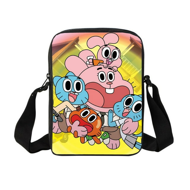 Bandolera Gumball Anime Messenger Bag para mujer
