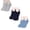 Gray, Black, Blue, variant on Dweltoz Women's Winter Cable Knit Slipper Socks Thick Plush Lined Warm Non-Slip Floor Socks with Grippers Cozy Low Cut Ankle Lounge Socks 3 Pairs