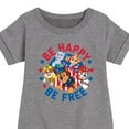 thumbnail image 3 of Paw Patrol - Americana - Be Happy, Be Free - Toddler & Youth Girls Fleece Dress, 3 of 6