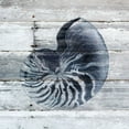 thumbnail image 2 of Robinson, Carol 12x12 White Modern Wood Framed Museum Art Print Titled - Blue Nautilus, 2 of 4