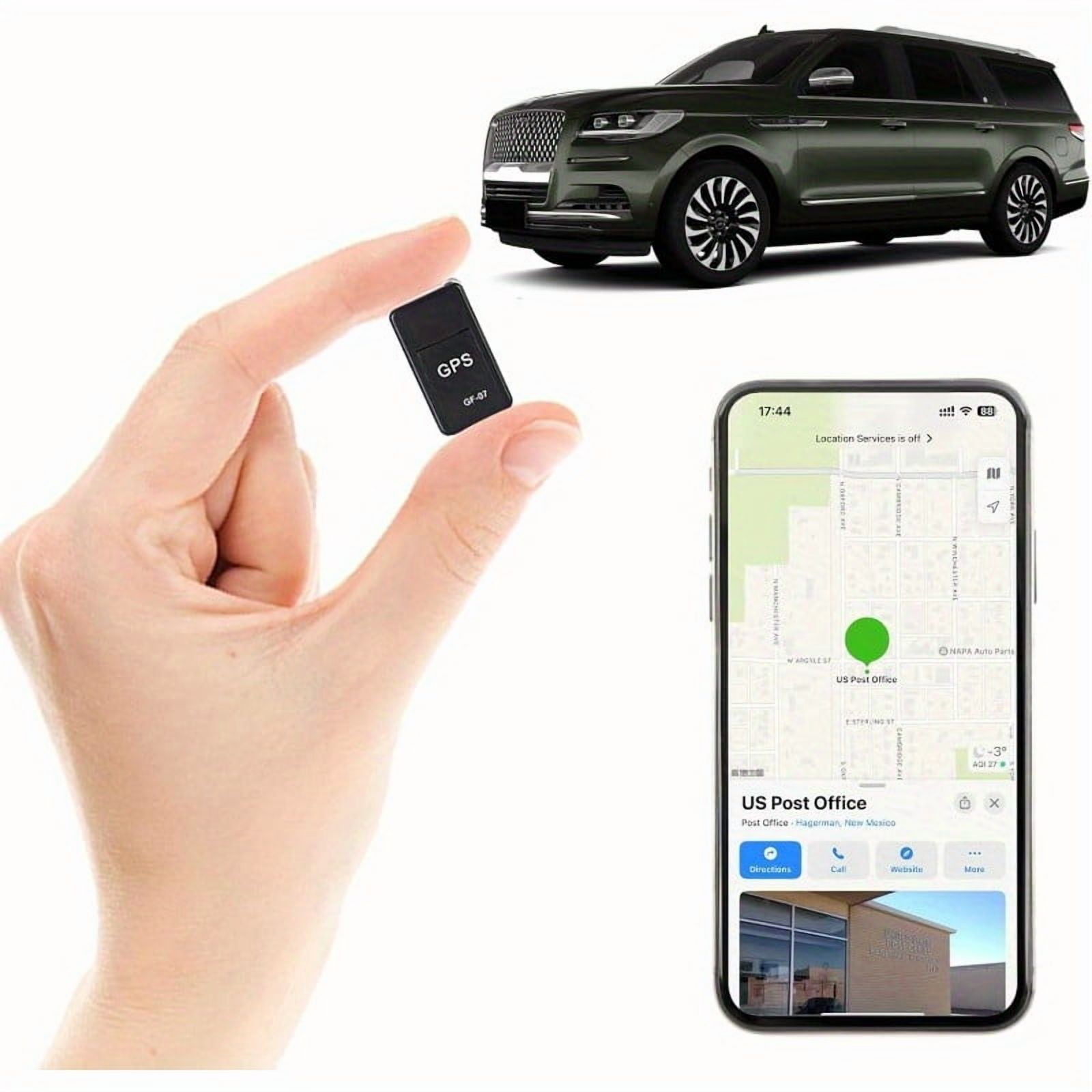 [Hidden GPS Tracker] Real-time Wireless Hidden GPS Tracker for Vehicles - Mini GPS Device for Car with Smart Phone App No Monthly Fee