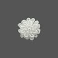 thumbnail image 5 of Offray accessories, white elegant flower with pearls accessor yard, 10 count, n yardlon, hand made, 1 package, 5 of 6