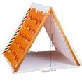 thumbnail image 2 of Gingerbread Christmas Tent — Where Holiday Dreams Find a Home, House Brown Play, Lightweight Pop Up Indoor Playhouse with Easy Assembly, Festive Xmas Party Decoration and Cozy Gift(2pc), 2 of 8