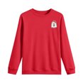 thumbnail image 5 of Leey-World Kids Halloween Sweatshir Ghost Cute Crewneck Kids Tops Girls Halloween Shirt Long Sleeve Festival Pullover Sweatshirt, 5 of 9