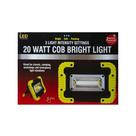 

Kole Imports GE037-8 20W Cob Bright Light - Case of 8