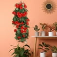 thumbnail image 4 of Beautiful Artificial Rose Hanging Flowers for Home and Garden Decor - Lifelike Silk and Plastic Vines, Perfect for Weddings, Living Rooms, and Outdoor Spaces, 4 of 7