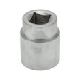 thumbnail image 1 of Socket de impacto de alta resistencia Unique Bargains para automóvil y motocicleta, acero de alto carbono, 57mm, 1 Pcs, tono plateado, 6 puntos, 1 of 7