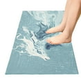 thumbnail image 2 of Abstract Dragon Plush Carpet Non Slip Runner Rug Absorbent Bath Mat 39" x 20", 2 of 8