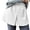 White, variant on Women Shirt Extension Skirt Blouse Underskirt Layered Fashion Versatile Tunic Top Extender Dresses, XL, Coffee