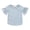 0-Blue179, variant on Tiijoy Girls Cotton Striped Flare Sleeve T-Shirt Casual Round Neck Blouse Top, Sizes 12M-5T