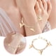 thumbnail image 3 of Conjunto de collar y pulsera con triángulos geométricos, joyería de moda para mujer, 3 of 8