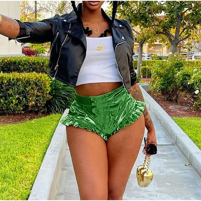Walmart metallic shop shorts