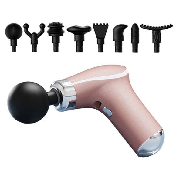 yingyy Fascia Muscle Massage Adjustable Silicone Body Fitness Exercise Device Portable for Relax Massager Rose Gold