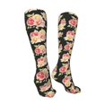 thumbnail image 3 of Pofeuu Rose Flowers Print Stockings, Adult Running Hiking Socks for Youth and Adult-One Size, 3 of 8