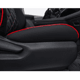 thumbnail image 5 of EKR Custom Fit Palisade Car Seat Covers for 2020-2025 Hyundai Palisade XRT,SEL,Limited,SEL Premium 7-Seat,2nd Row 50/50 Split ,Full Set Seat cover Leatherette(Black with Red Piping), 5 of 7