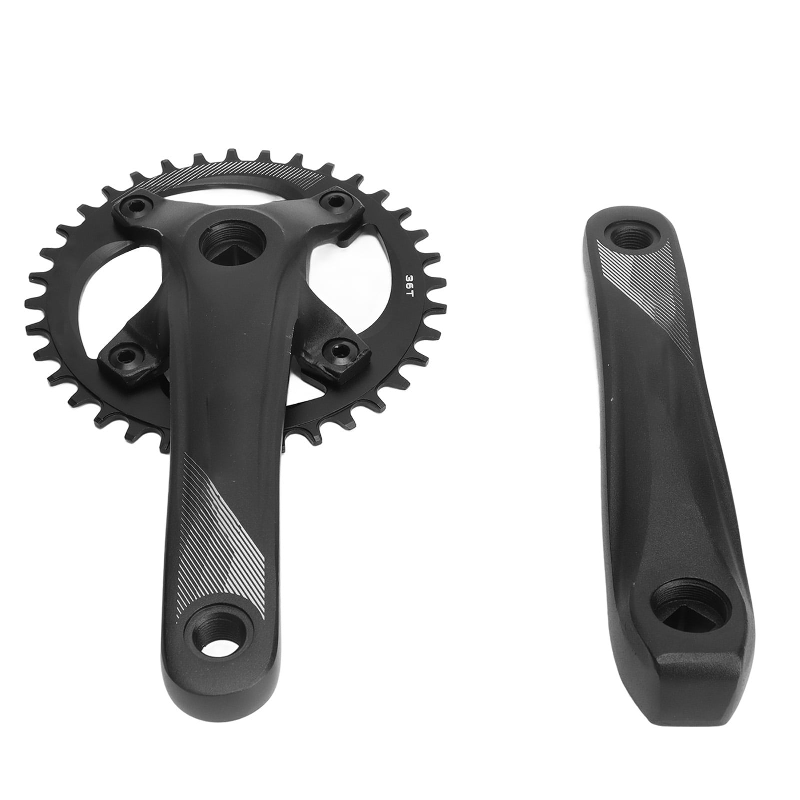 Crankset, Bike Chain Wheel Squared Hole For Modification
