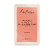 Shea Moisture Coconut And Hibiscus Shea Butter Bar Soap, 8 Oz, 2 Pack
