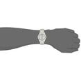 thumbnail image 4 of MTP1381D-7AV Men's Classic Stainless Steel 50M Day Date Black Dial Watch, 4 of 5