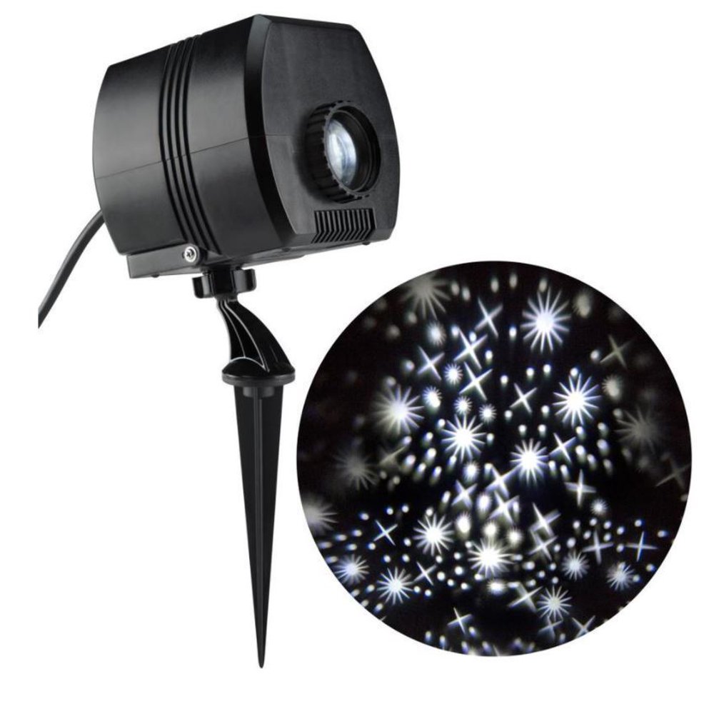 Disney Lightshow Twinkling White Led Fairy Dust Christmas Outdoor Stake