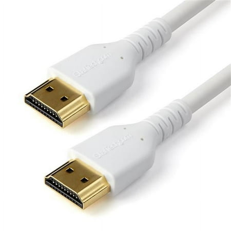 UPC: 0065030888127 | StarTech.com RHDMM2MPW 2 m (6.6 ft.) Premium High Speed HDMI Cable with Ethernet – 4K 60Hz