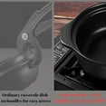 thumbnail image 4 of Korean Stone Pot, Ceramic Sizzling Hot Pot for Bibimbap Korean Stone Bowl with Lid and Trivet 40 oz Clay Pot for Cooking, Korean Cooking Pot, 1200ml, Black$$Home Decor, Kitchen, & Other, 4 of 7