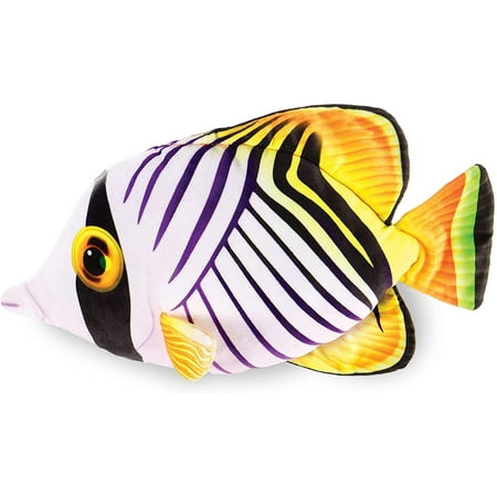 Real Planet Butterfly Fish Auriga 15 Inch Realistic Soft Plush price history on PriceWatchPro