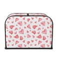 thumbnail image 2 of Fotbe Hearts for Four Slice Toaster Cover, Fingerprint Protector, Super Soft Appliance Cover And Dust Cover,Bread Dust Cover & Fingerprint Protection, 2 of 7