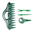 thumbnail image 1 of Seedling Digger Planter, Ergonomic Crank Soil Digger Planter 12 Holes  for Planting, 1 of 7