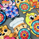 thumbnail image 1 of Juguete interactivo para padres e hijos con forma de bola adhesiva para niños, diseño de tigre, elefante, dinosaurio, espacio, 1 of 5
