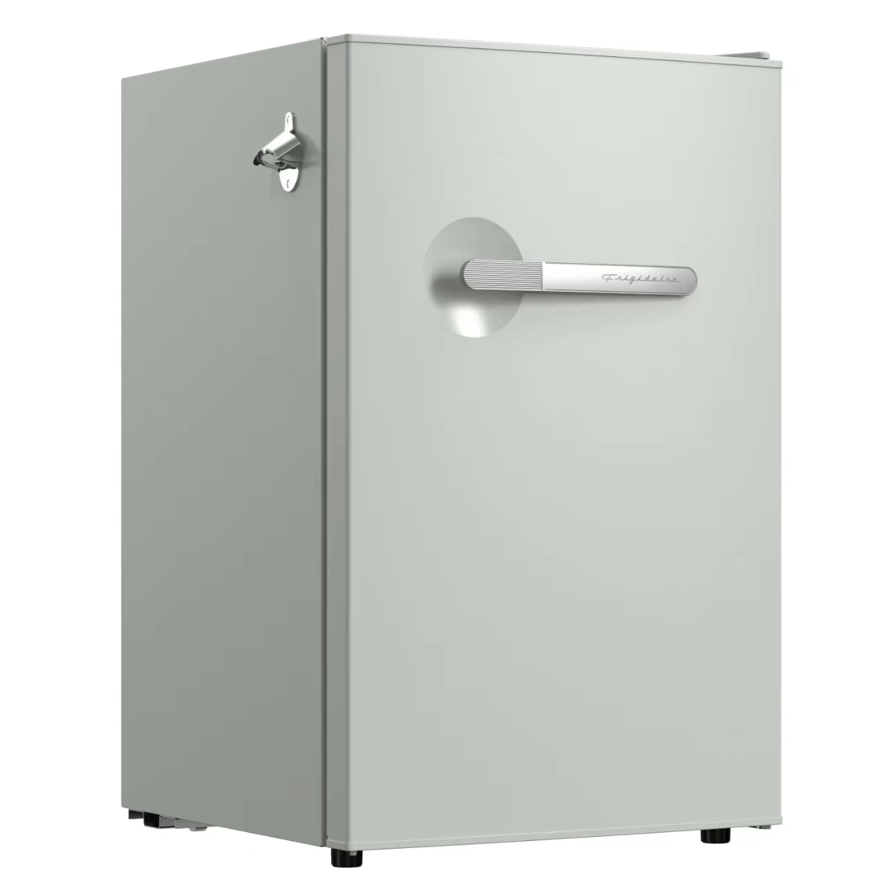 Frigidaire 4.5 Cu. ft. Compact Retro Fridge with Built-in Side Bottle Opener, Mini Fridge with Chiller Compartment, Sage