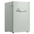 thumbnail image 3 of Frigidaire 4.5 cu. ft. retro compact fridge built-in side bottle opener W: 21.65" x L: 22.24" X H: 32.91" (Sage), 3 of 7