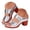 a-Silver, variant on Women's Chunky Heel Sandals Slip on Summer Dress Shoes Open Toe Low Block Heels Wide Width Platform Outdoor Slides Grey 7.5