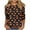 Multicolor, variant on Enjoytime Plus Size Women Blouses Halloween Printed Round Neck Tops Fashion Summer Casual 3/4 Sleeve Shirts