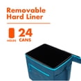thumbnail image 2 of Ozark Trail 24-Can Soft-Sided Cooler with Removable Hard Liner, Blue, 2 of 9
