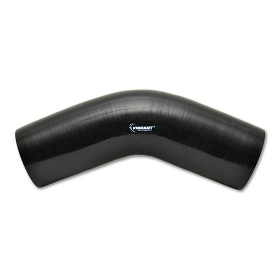 Vibrant Performance 2750 VIB2750 4 PLY 45 DEGREE ELBOW, 2IN I.D. X 6IN LEG LENGTH - BLACK