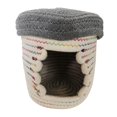 thumbnail image 2 of Invierno cálido de pájaro casa cobertizo choza hamaca colgante jaula de pinzón mullida de pájaros escondite para hámster Yinane Jaula para loros de aves, 2 of 8