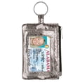 thumbnail image 1 of Zip ID Case, Slim Coin Purse Wallet Change Pouch with Key Ring Mini Change Wallet Keychain Purse, 1 of 7
