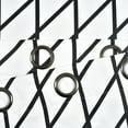 thumbnail image 5 of Lush Decor Feather Arrow Geo Room Darkening 95" x 52" Geometric White 100% Polyester Metal Grommets Pair Window Panel, 5 of 5