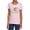 Pink, variant on DC Hawkwoman Women's T Shirt, Athletic Heather, Medium