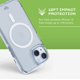 thumbnail image 4 of Case Tech 21 Evo Clear para iPhone 15 con MagSafe, transparente, 4 of 7