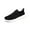 Black, variant on Mens Running Shoes Lightweight Sports Gym Shoes Lace Up Mesh Trainers Comfortable Breathable Tennis Shoes Black 11.5 US