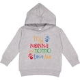 thumbnail image 2 of Inktastic My Nonna and Nonno Love Me Grandchild Toddler Hoodie, 2 of 4