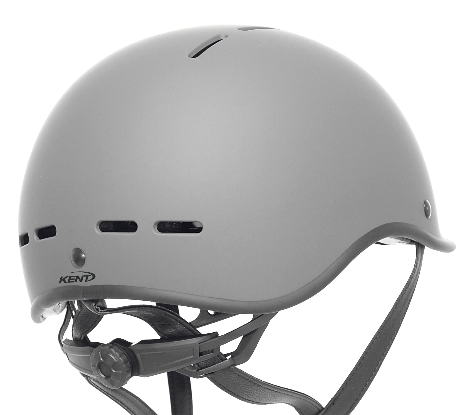 Kent Bicycles Adult Multi-Sport Commuter Bicycle Helmets, Matte Diesel Gray, Large